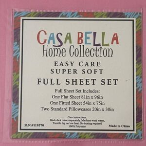 Home Collection Full Sheet Set - Multicolor